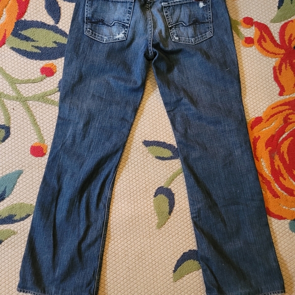 3 pairs for 7 for mankind jeans sizes- one is 29 other two  are 30!!! - Picture 7 of 16